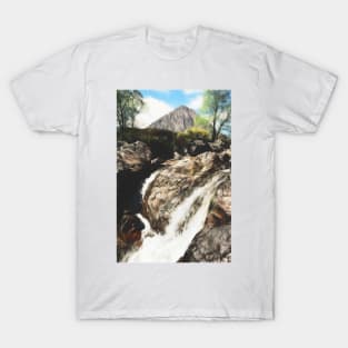 Buachaille Etive Mor digital painting T-Shirt